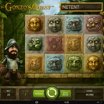KokoBet - Gonzo's Quest Slot Game - NetEnt