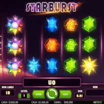 KokoBet - Starburst Slot Game - NetEnt